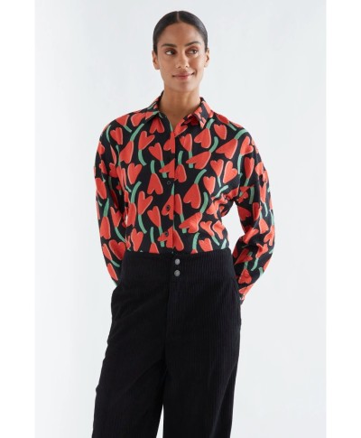Camisa con estampado Ciclamen